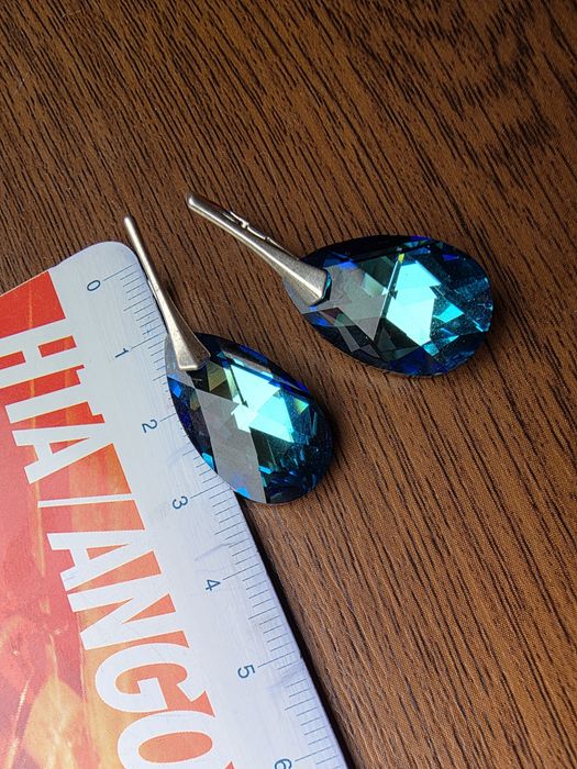 Cercei argint 925 cu swarovski