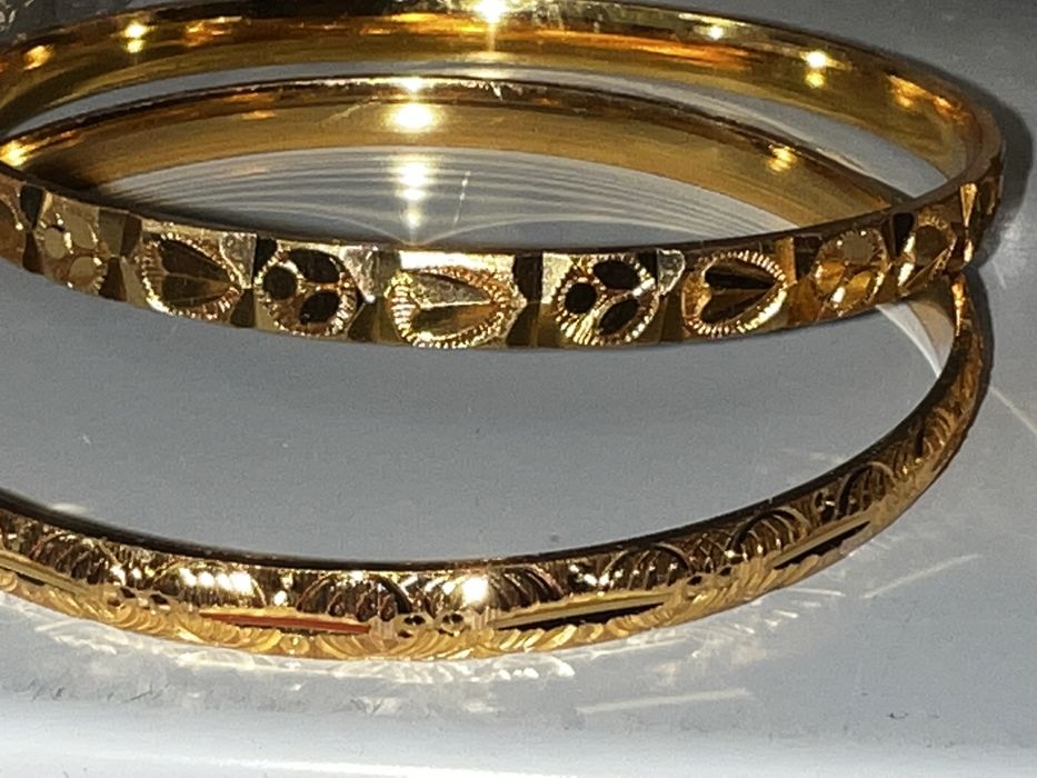 Brățara indiana placată cu aur