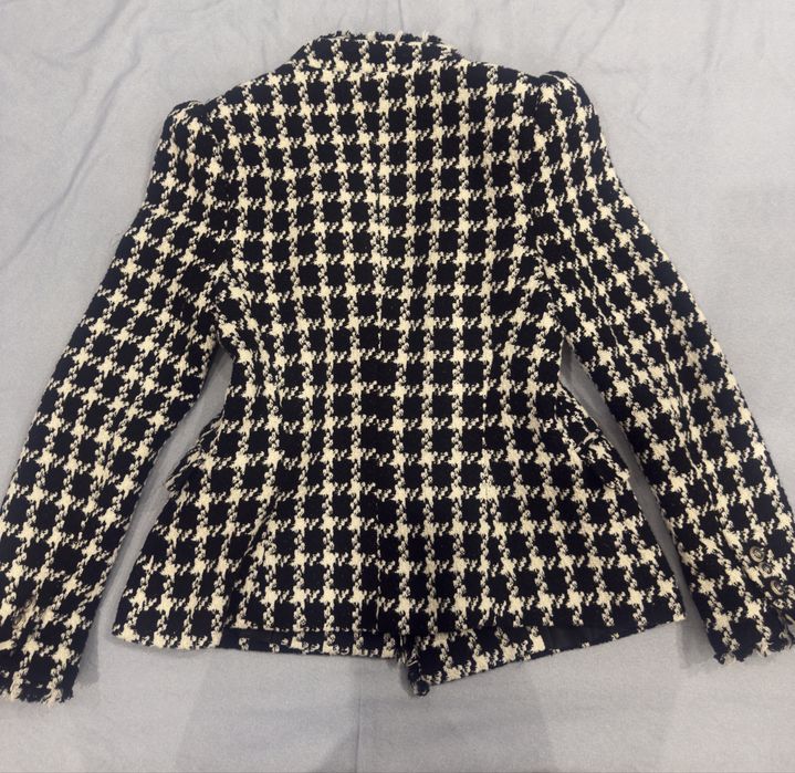 твидовый блейзер(пиджак) из zara