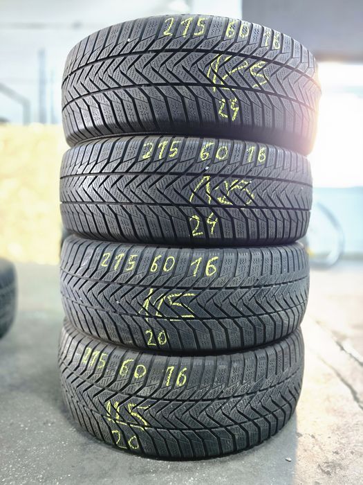 4x 215/60/16 M+S ESATECAR Stare excelentă