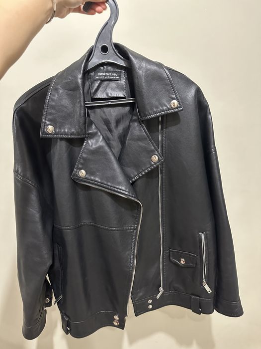Кожанная куртка б/у