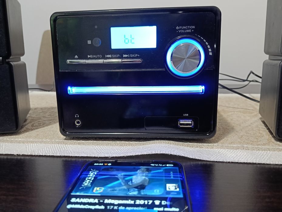 Minisystem audio+Bluetooth+usb