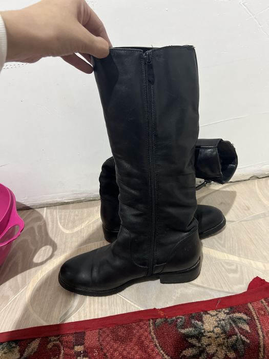 Продам натуральный зимний сапоги