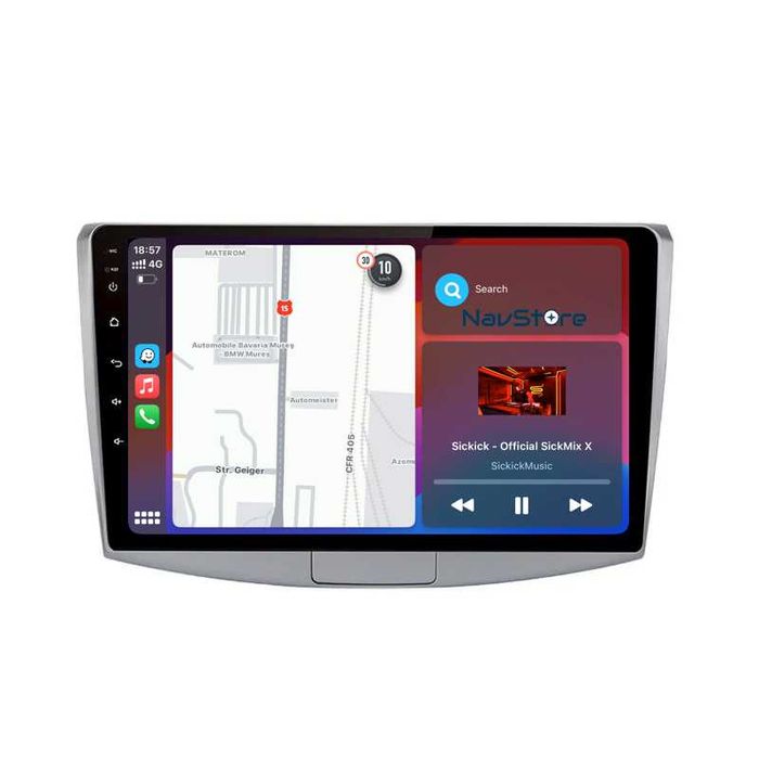 Navigatie Dedicata Volkswagen Passat B6/B7/CC (2005-2015), BT, Carplay