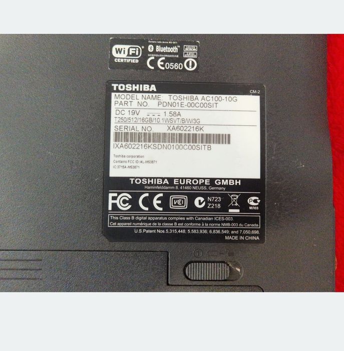 Laptop Toshiba Android