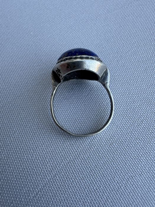 Inel din argint si lapis lazuli
