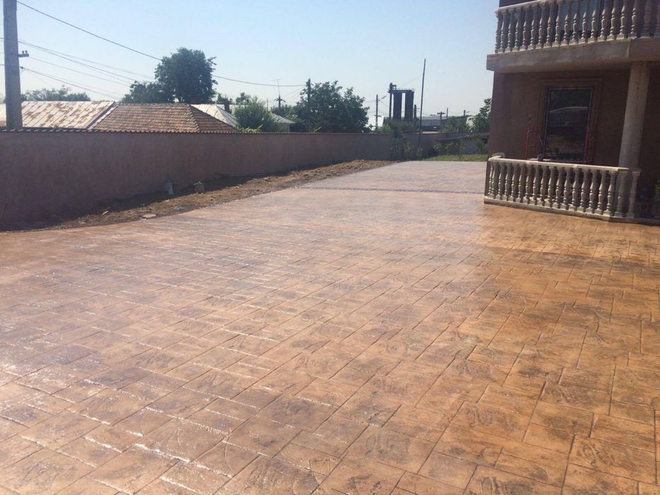 Beton amprentat Buc-Ilfov