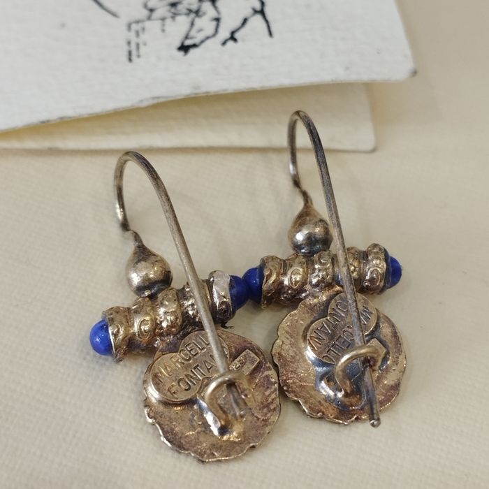 Cercei argint designer MARCELLO FONTANA