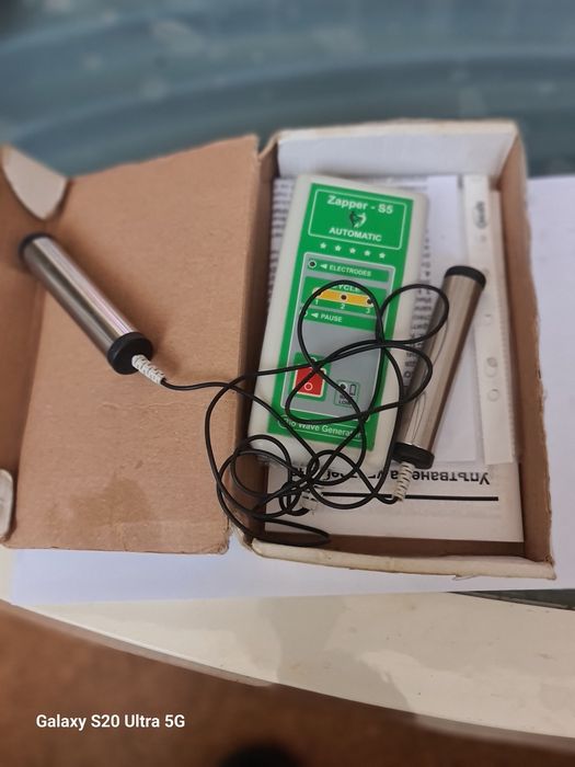 Zapper S5 Automatic – Bio Wave Generator с електроди и оригинална документация