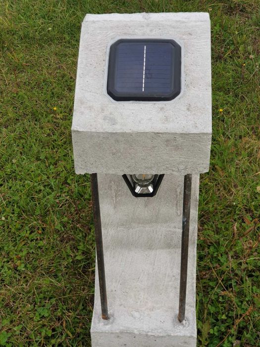 Lampa solară cu senzor de mișcare, iluminat exterior, nouă, rezistenta