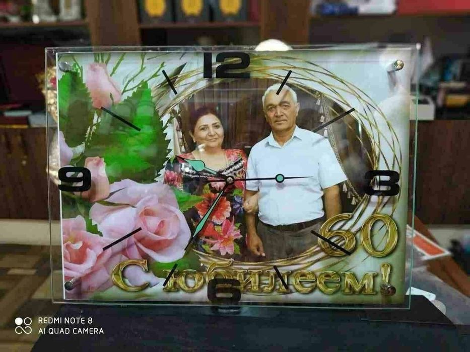 Rasmli soat bakal siz xoxlagan rasmda