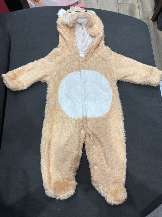 Плюшени ромпъри 0-3 месеца