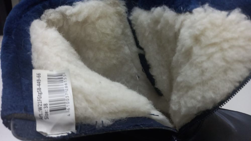 Зимние сапоги 38размер