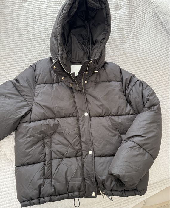 Дамско Кафяво Яке H&M, oversize, размер М