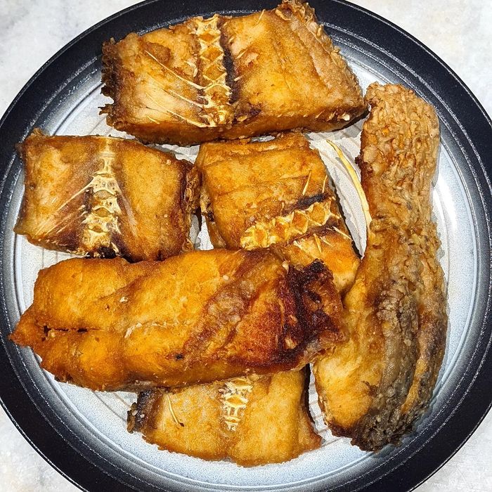 Сазан. Жареная рыба. Есть доставка