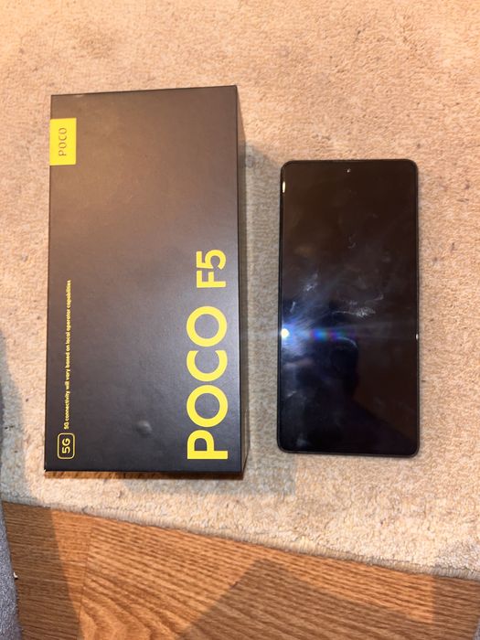 Poco f5 12/256 черный