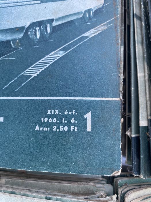 Colectie revista Auto-Moto an 1963-69