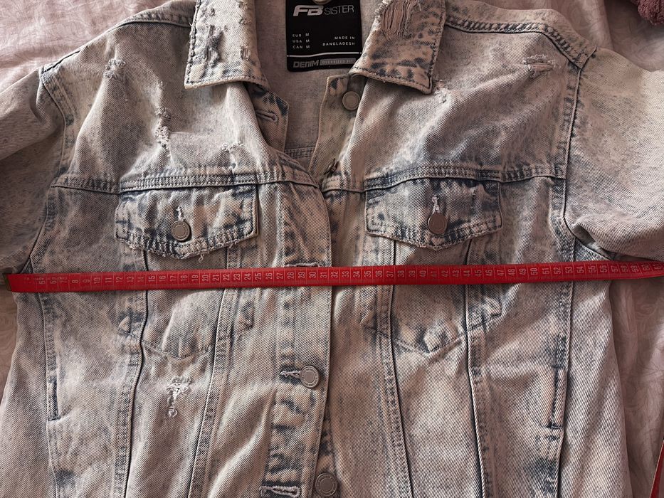 Oversized Дънково яке