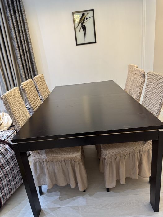 Продам стол со стульями 6 штук