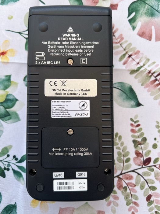 Vând multimetru profesional TRMS Gossen Metrawatt METRAHIT PRO