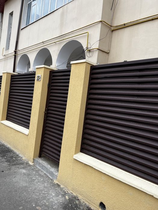 Producator Gard Luvru PLUS, lamele gard culoare mat 3D