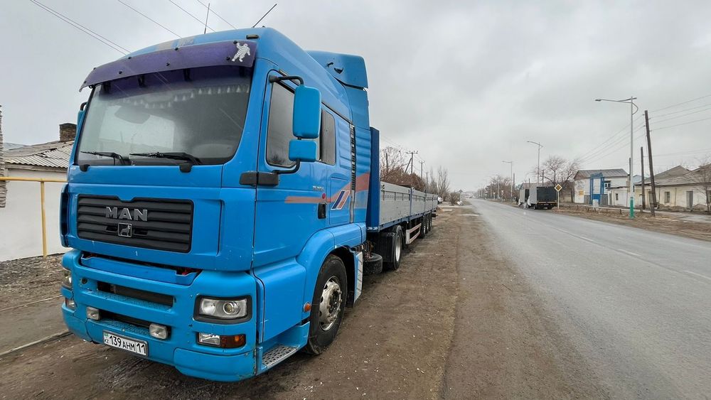 Man tga 360 тягач