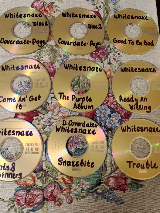 Продавам цялата дискография на.Whitesnake