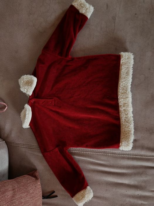 Детски коледен велурен костюм, Zara Home