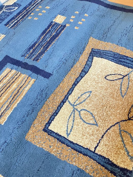 Ковер Турция синий