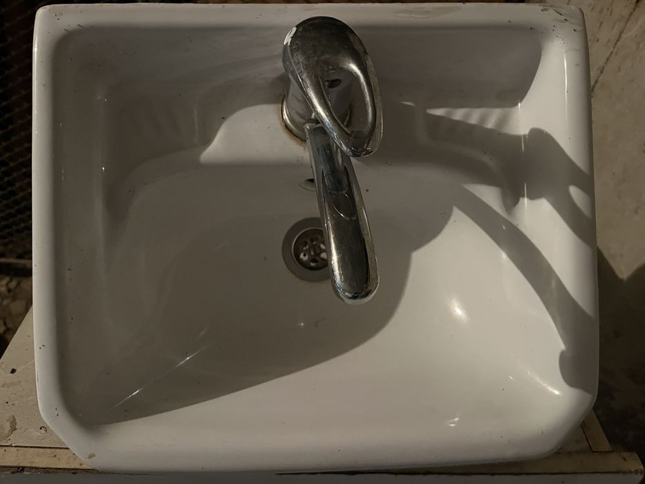 Chiuveta ceramica 35 cm cu baterie inclusa