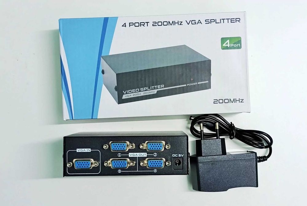 Сплиттеры VGA 4-порт/8-порт