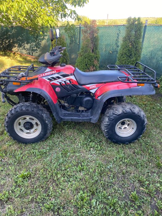 Atv linhai 300 ,2x4,înmatriculat