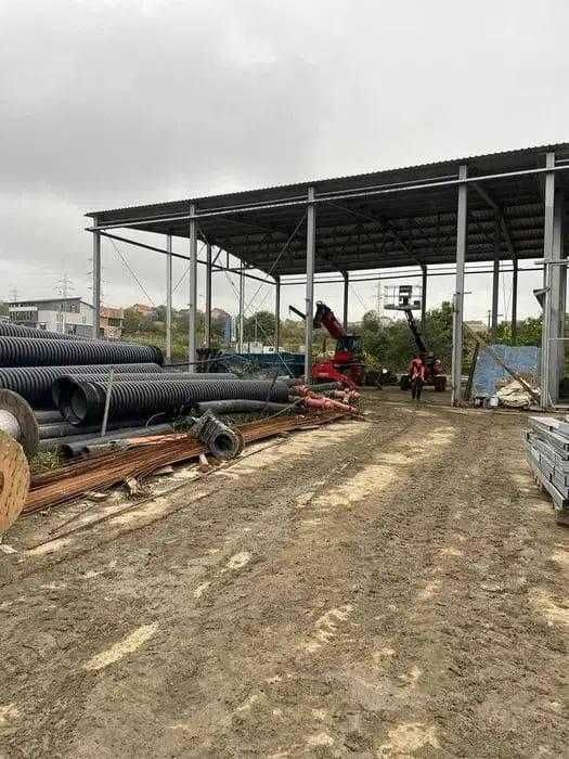 structura hala metalica fara invelitoare