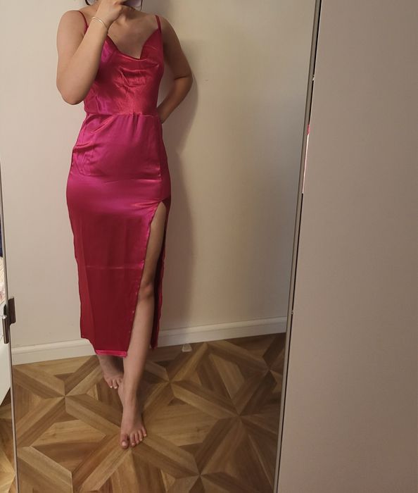 Rochie roz Shein