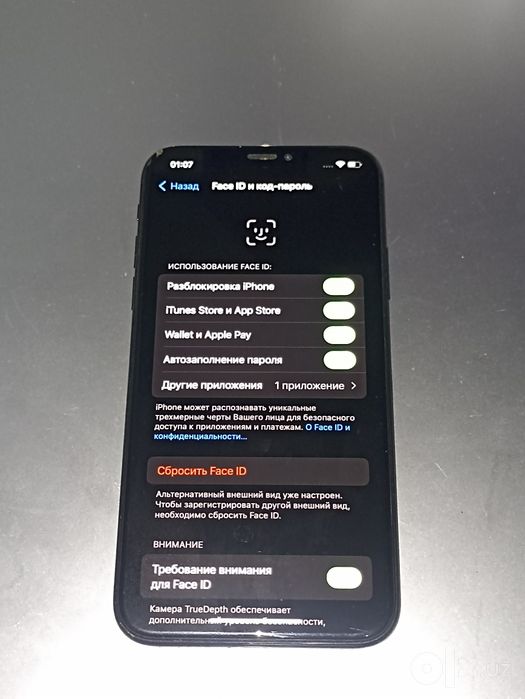 Iphone X 64gb Bypass qilingan