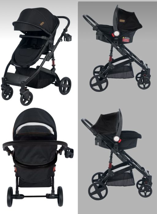 Бебешка количка + столче за кола + Бебешки шезлонг