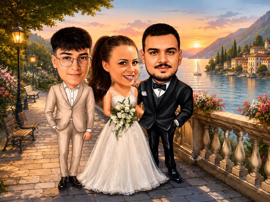 Tablouri Caricaturi la comandă făcute după placul tau ! Cadoul Perfect
