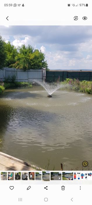 Pompa pompe irigatii aerator panouri foto