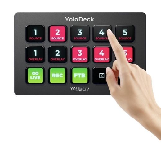 YoloDeck controler de streming