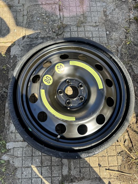 18 цола сгъваема резервна гума за Mercedes 5x112