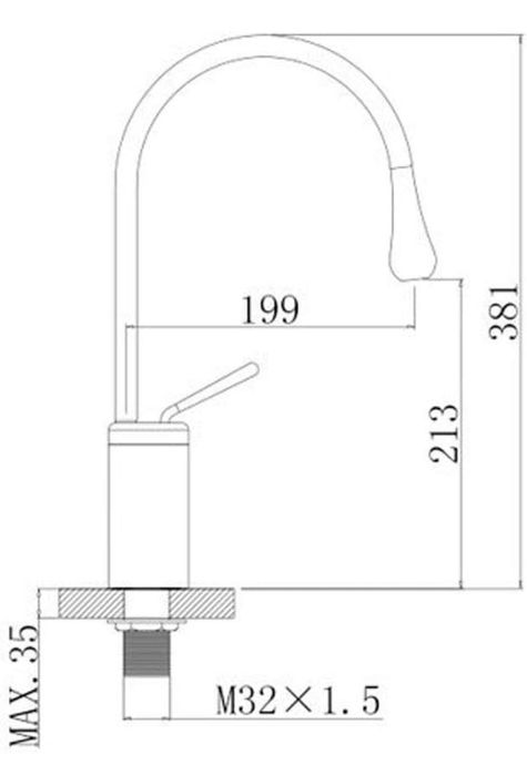 Черен смесител за баня