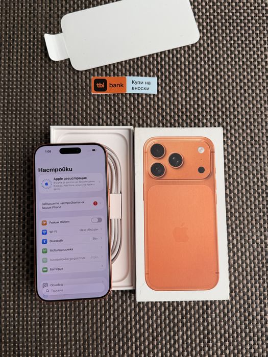 НОВ! 256Gb *ЛИЗИНГ* iPhone 17 Pro Cosmic Orange / ГАРАНЦИЯ Айфон