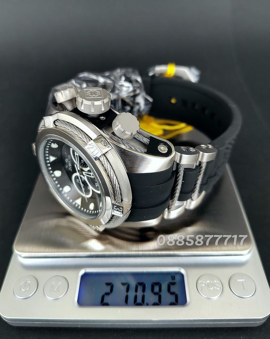 INVICTA Bolt Zeus Silver 53 mm, Инвикта нов ръчен часовник