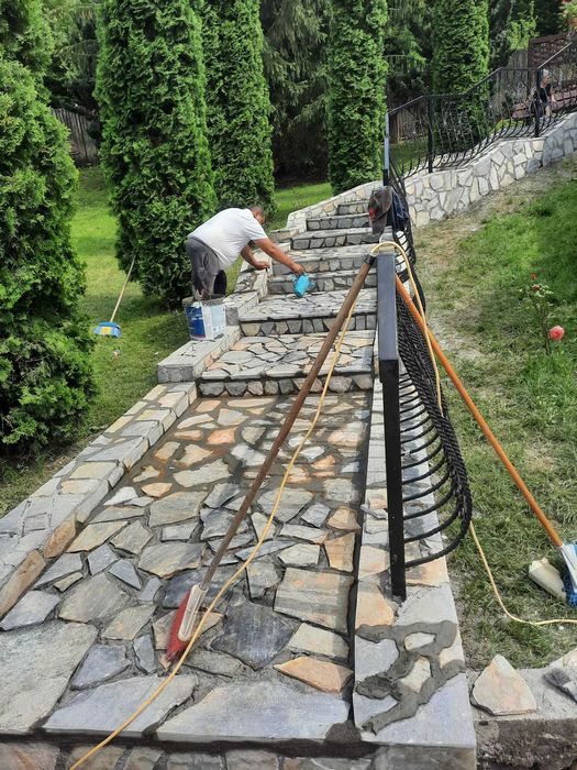 Piatra Naturală de Munte pentru Lucrări la Exterior