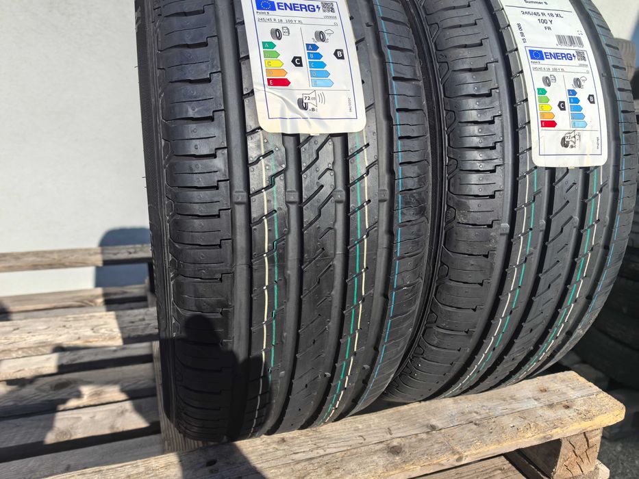 245/45/18 Поинт Ес ДОТ 2024 г - ЧИСТО НОВИ - Товарен индекс 100