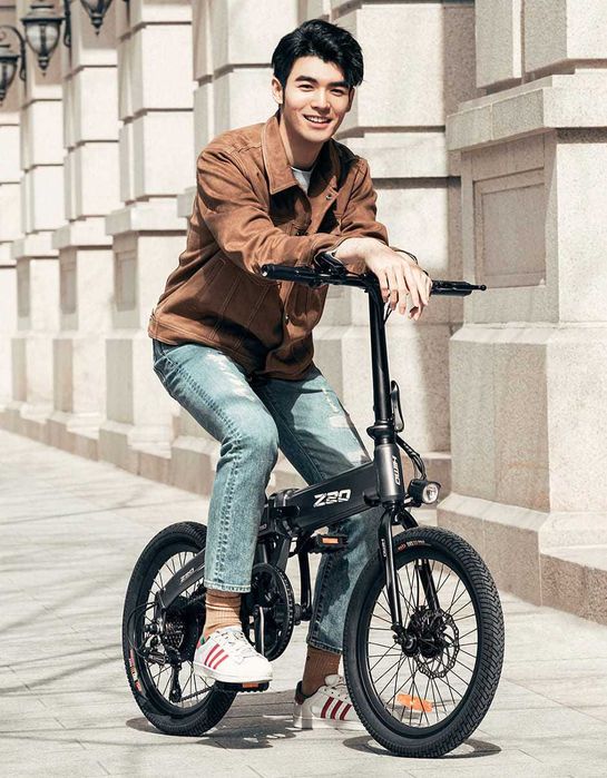 Электровелосипед/велосипед складной Xiaomi Himo Z20 (белый) ОРИГИНАЛ