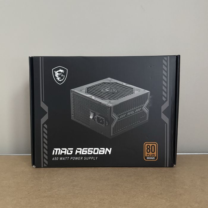 Sursa PC MSI MAG A650BN 80+ Bronze, 650W - Nou