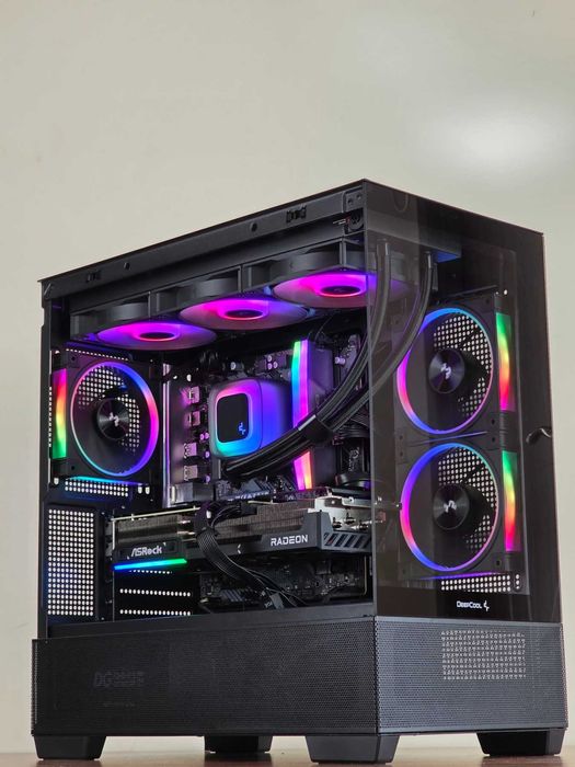 Нов | Ryzen 7 7800X3D | RX 9070XT 16GB | 32 GB RAM | 1TB NVMe | Геймърски