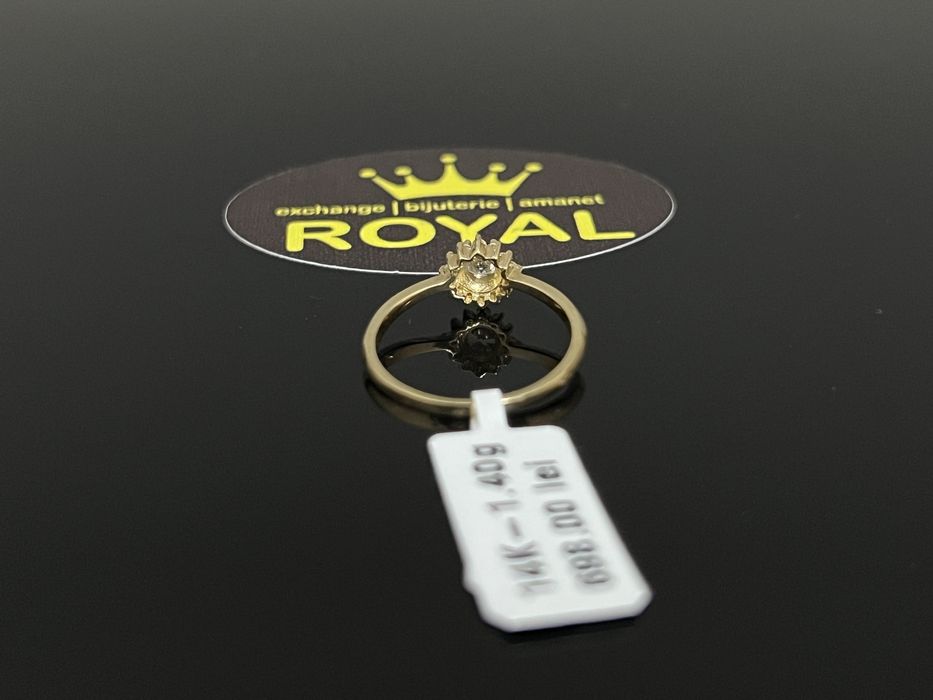 Bijuteria Royal CB : Inel dama aur 14k 1,40 grame