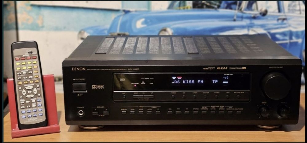 Denon AVR 1600 RD amplificator statie amplituner receiver sunet bun
